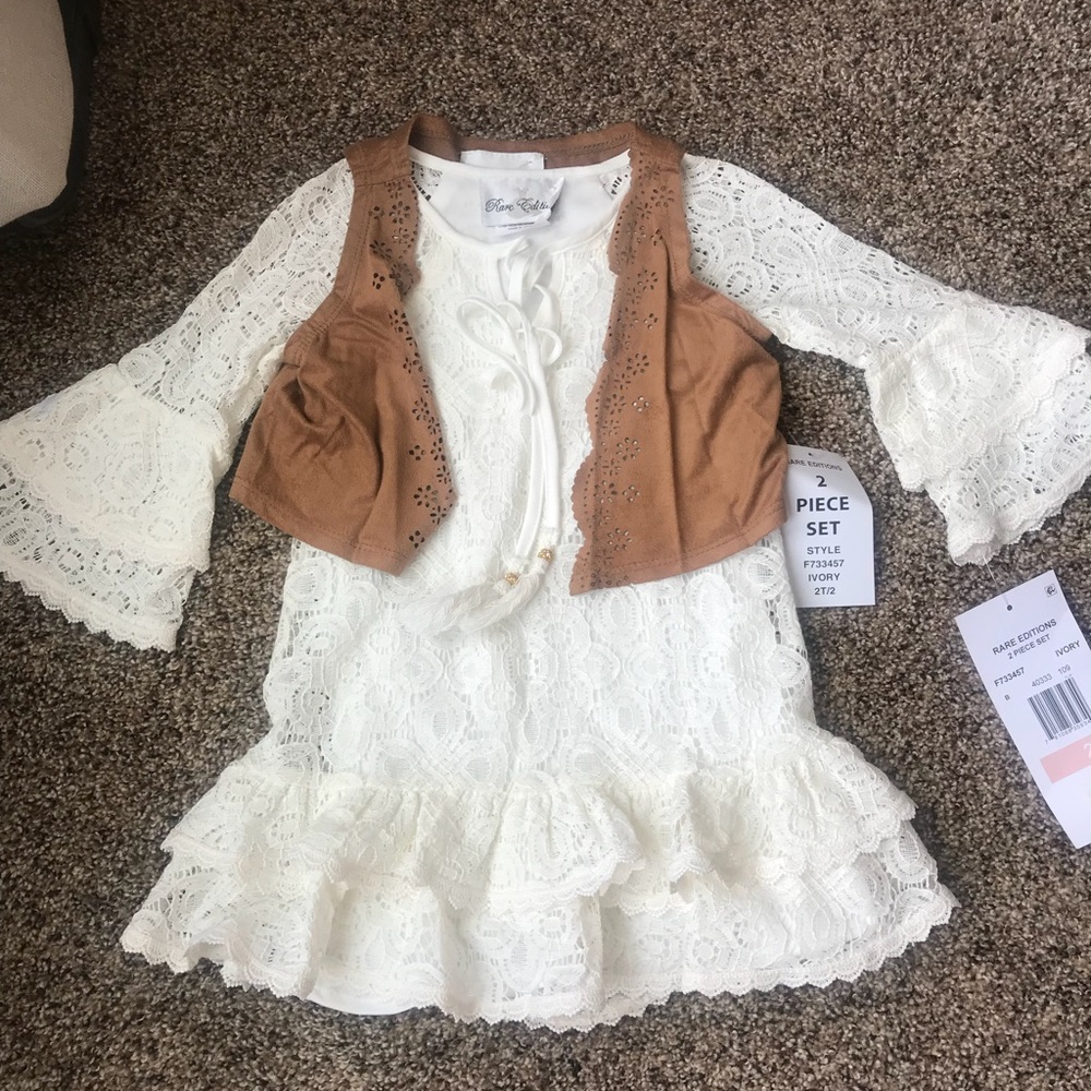 Rare Editions Ivory Dress